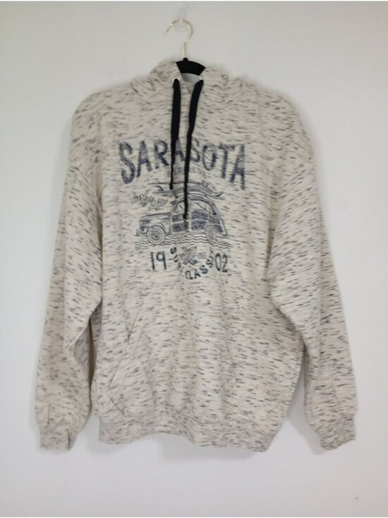 Pacific & Co Other - Vintage-Style Pacific & CoSarasota Florida Hoodie Surf Life Graphic Size L